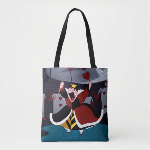 The Queen of Hearts  Mid Shout Tote Bag