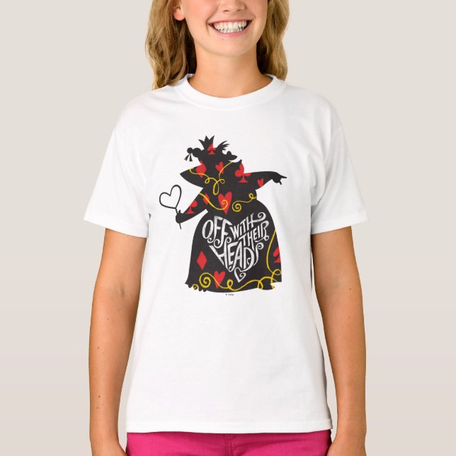 The Queen of Hearts | Off with Their Heads T-Shirt (Front)