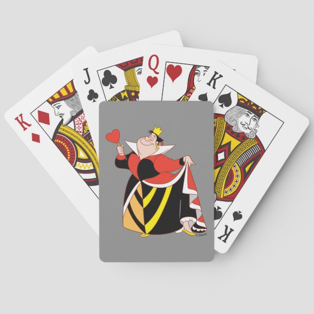 The Queen of Hearts | Playing Cards (Back)