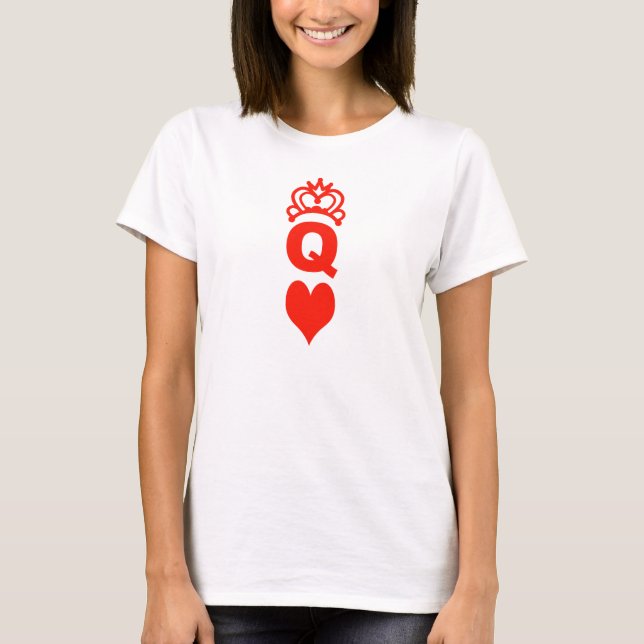 The Queen of Hearts T-Shirt (Front)