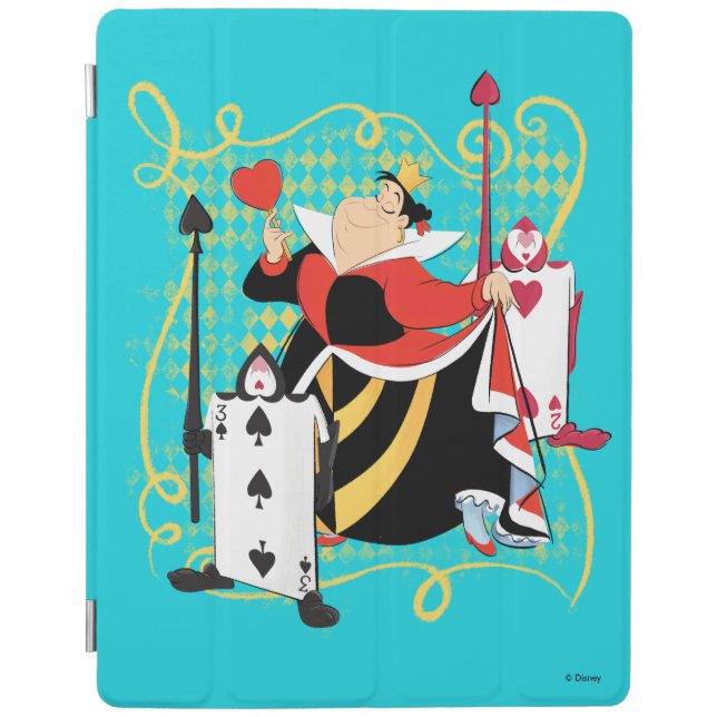 The Queen of Hearts | The Queen's Card Soldiers iPad Smart Cover (Front)