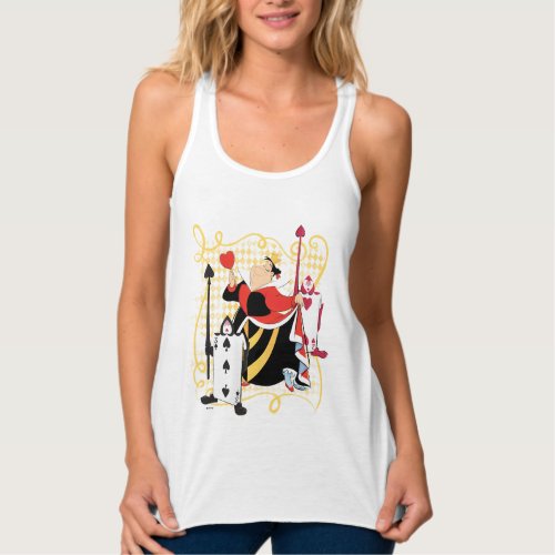 The Queen of Hearts  The Queens Card Soldiers Tank Top