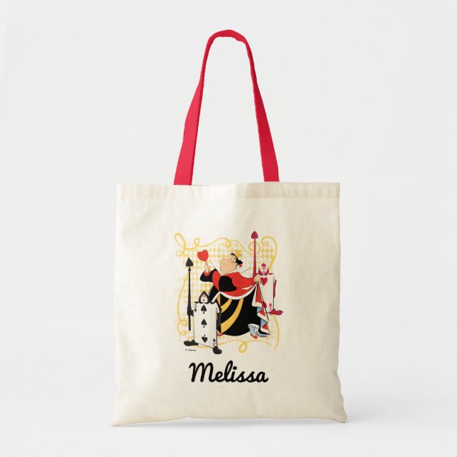The Queen of Hearts | The Queen's Card Soldiers Tote Bag (Front)