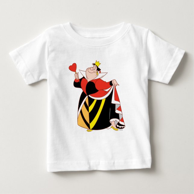 The Queen of Hearts | With A Small Step & A Smile Baby T-Shirt (Front)