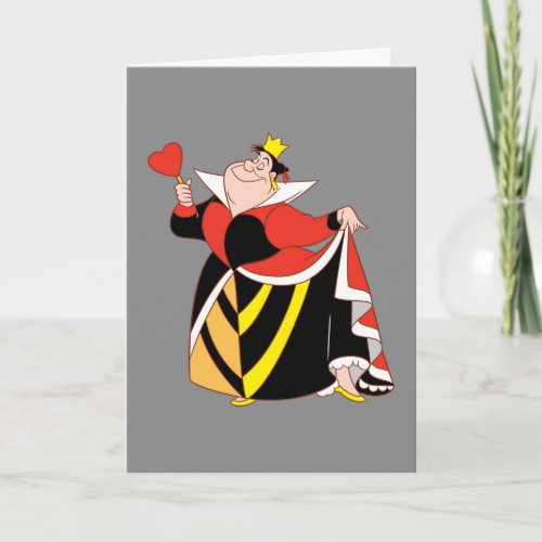 The Queen of Hearts  With A Small Step  A Smile Card