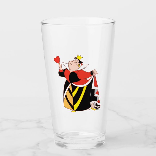 The Queen of Hearts | With A Small Step & A Smile Glass (Front)