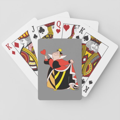 The Queen of Hearts  With A Small Step  A Smile Playing Cards