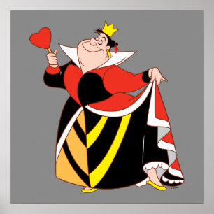 The Queen of Hearts With A Small Step & A Smile Poster