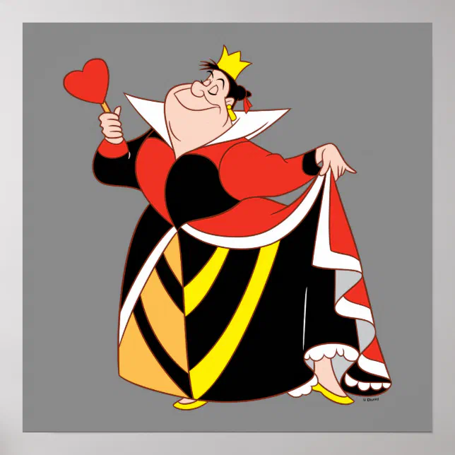 The Queen of Hearts | With A Small Step & A Smile Poster | Zazzle
