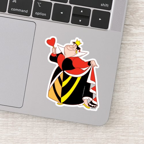 The Queen of Hearts  With A Small Step  A Smile Sticker