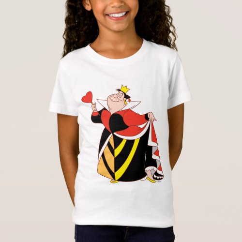 The Queen of Hearts  With A Small Step  A Smile T_Shirt