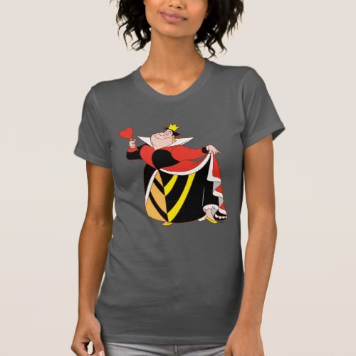 The Queen of Hearts  With A Small Step  A Smile T_Shirt