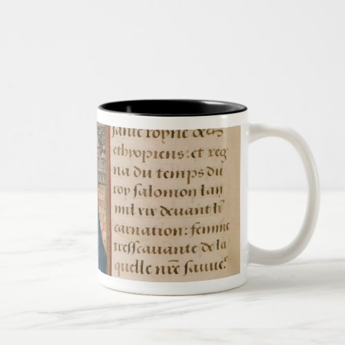 The Queen of Sheba Two_Tone Coffee Mug