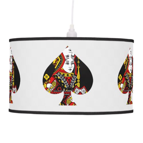 The Queen of Spades Ceiling Lamp