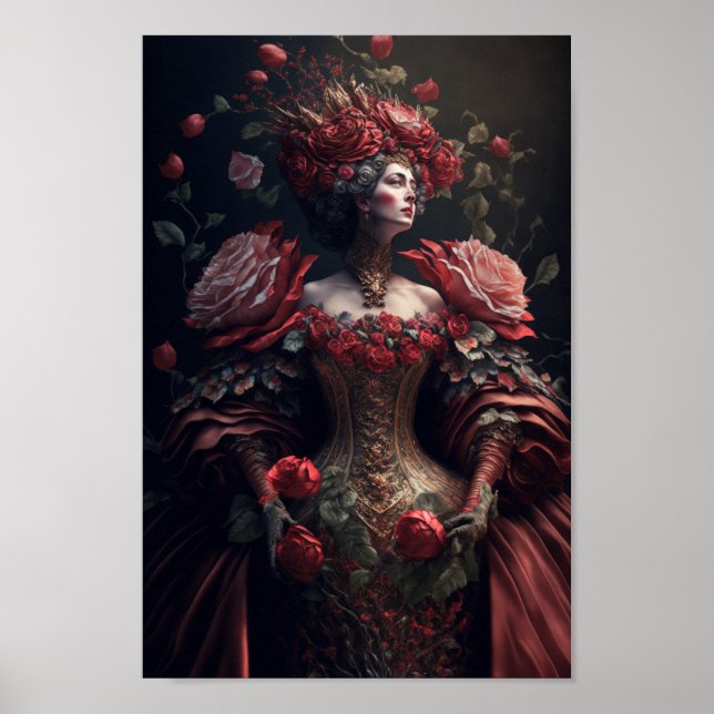 The Queen of the Roses Poster (Front)