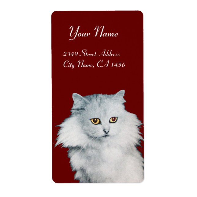 THE QUEEN OF WHITE CATS ,red Label (Front)