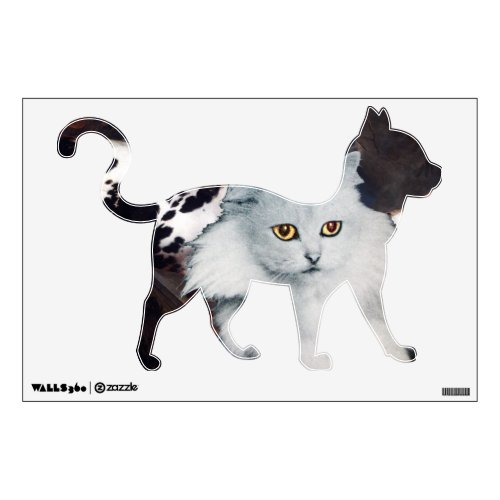 THE QUEEN OF WHITE CATS WALL STICKER