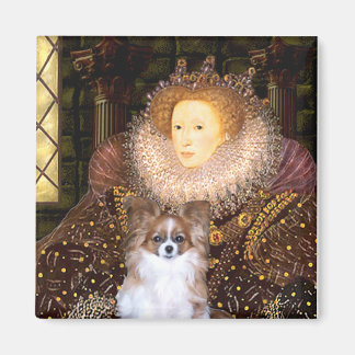 The Queen - Papillon 6 Magnet