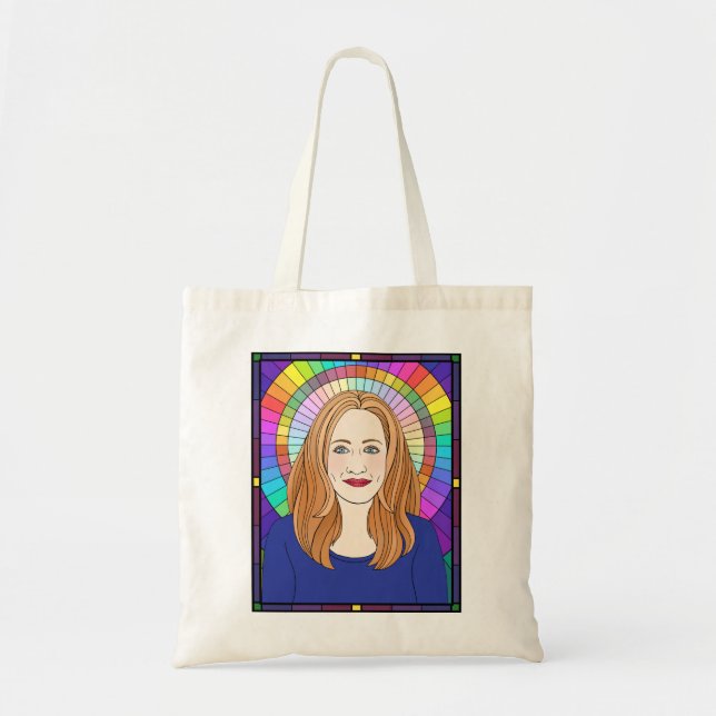 The Queen Portrait Tote Bag (Front)