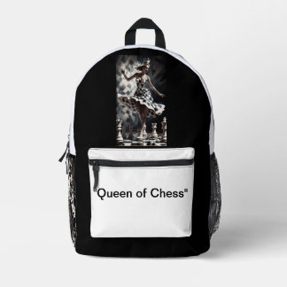 "The Queen’s Gambit: Chess Fantasy Backpack" Printed Backpack