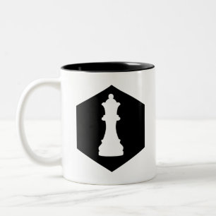 The Queen Two-Tone Coffee Mug