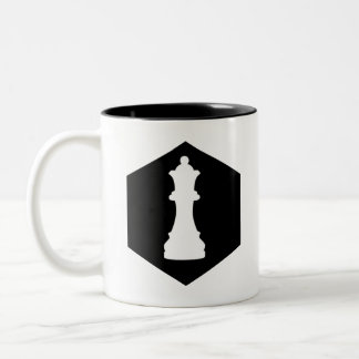 The Queen Two-Tone Coffee Mug