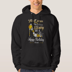 The Queen Was Born In February 2014 9th Birthday G Hoodie