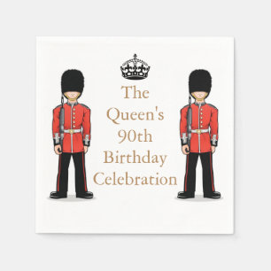 The Queen's 90th Birthday Celebration Paper Napkins
