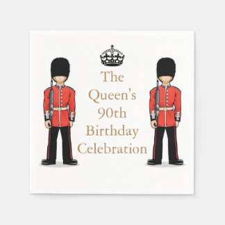 The Queen's 90th Birthday Celebration Paper Napkins