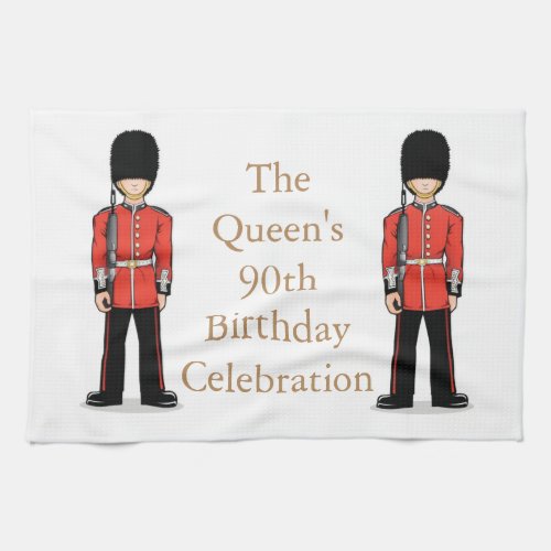 The Queens 90th Birthday Celebration Towel