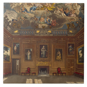 The Queen's Audience Chamber, Windsor Castle, from Tile