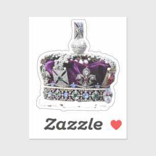 The Queen's Crown Sticker