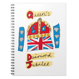 The Queen's Diamond Jubilee Emblem Notebook