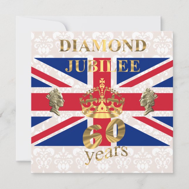 The Queens Diamond Jubilee Invitation (Front)
