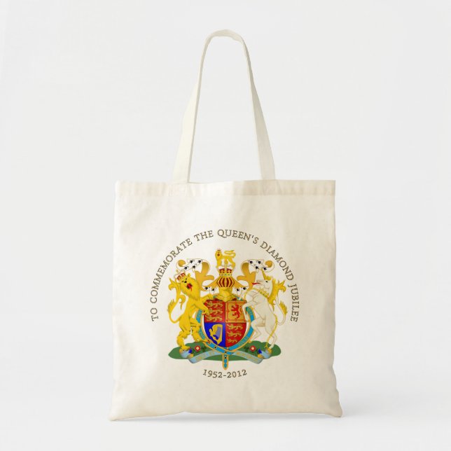 The Queen's Diamond Jubilee - UK Tote Bag (Front)