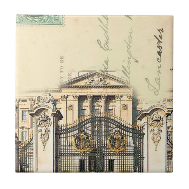 The Queens Home Ceramic Tile (Front)