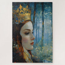 The Queen's Lost Heart Fairytale Portrait