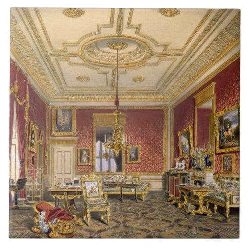 The Queens Private Sitting Room Windsor Castle Ceramic Tile