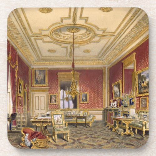 The Queens Private Sitting Room Windsor Castle Drink Coaster