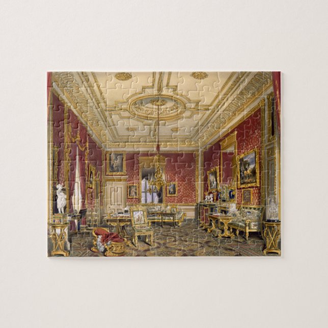The Queen's Private Sitting Room, Windsor Castle, Jigsaw Puzzle (Horizontal)