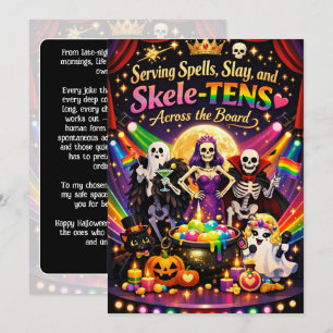 🎃🌈 The Queer Halloween Cabaret card