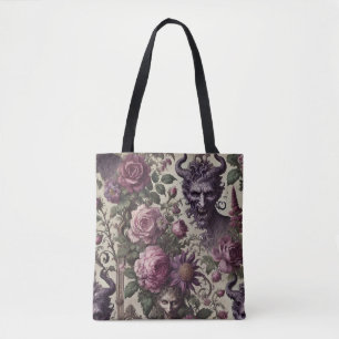 The Query of Blight – Gothic Baroque Tote Bag