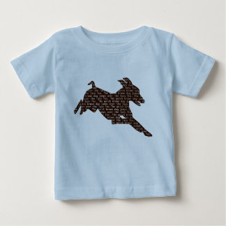 The Quick Brown Dog Jumps over the Lazy Fox! Baby T-Shirt