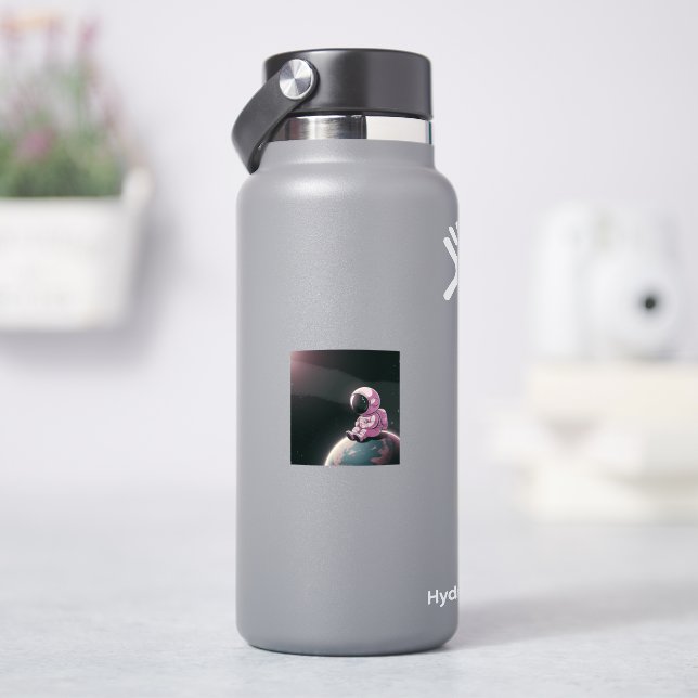 The Quiet Explorer Sticker (HydroFlask)