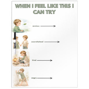 The Quiet Grove Coping Choices Dry Erase Board