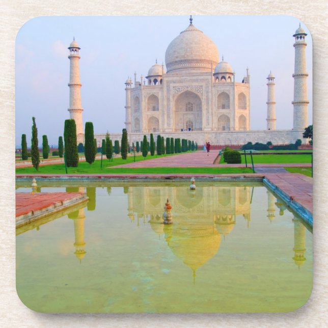 The quiet peaceful World Famous Taj Mahal at Coaster (Front)