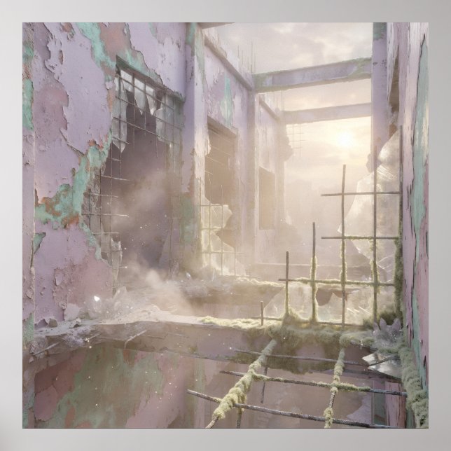 The Quiet Room of Light Spiritual Wall Art (Front)