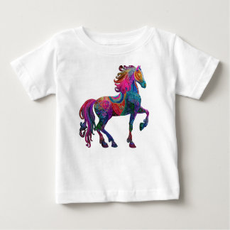 The Quilted Horse Baby T-Shirt