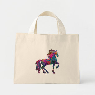 The Quilted Horse Mini Tote Bag