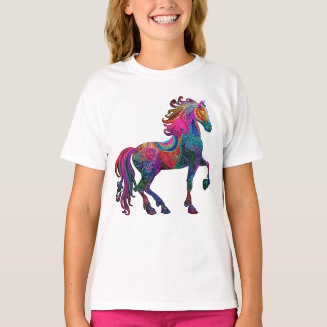 The Quilted Horse T-Shirt (Front)